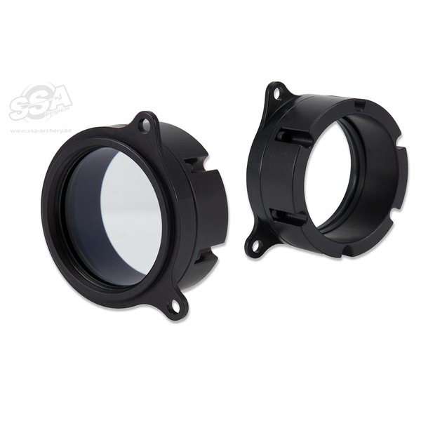 BLACKGOLD ZIELFERNROHR LINSEN-SET MIT SONNENBLENDE 2X - 1 3/4" VISIERGEHÄUSE RH