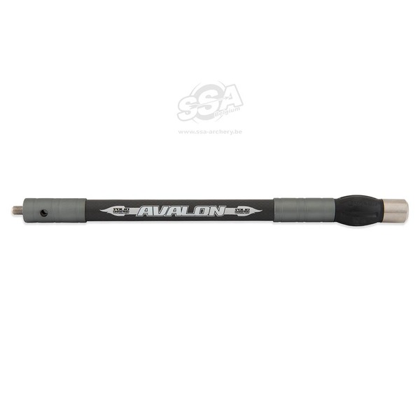 AVALON SEITENRUTEN TEC ONE 18mm SILBER MIT DÄMPFER