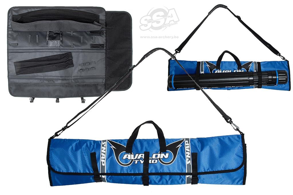 AVALON RECURVEBOGEN SOFTCASE TYRO SNAP 3 FALTBARE EBENEN + PFEILROHR