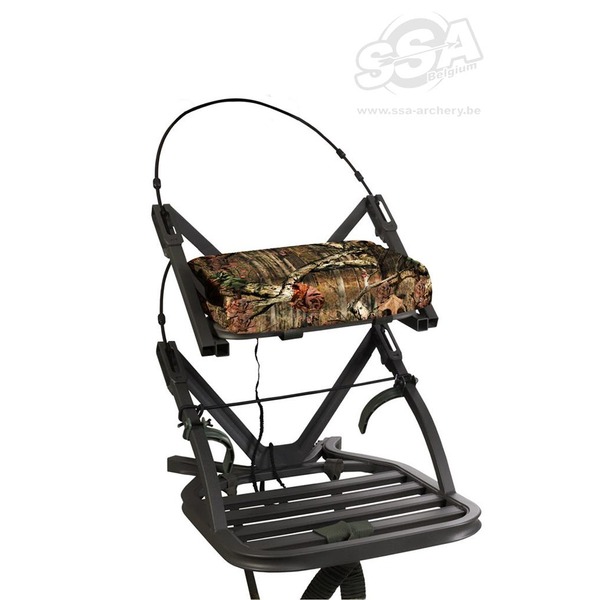 SUMMIT BAUMSTÄNDER CLIMBER OPENSHOT SD ALU. 6.8KG MIT VOLLEM KÖRPERGESCHIRR