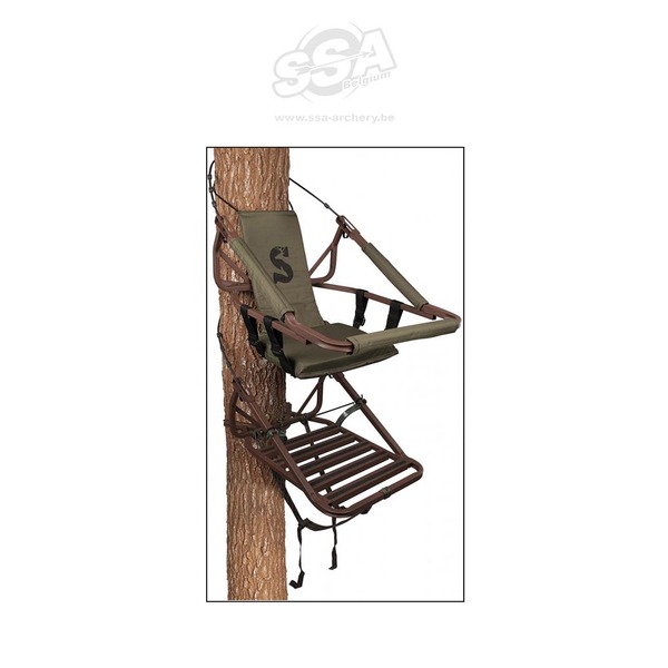 SUMMIT TREESTAND CLIMBER VIPER STEEL 13.2KG CLOSED FRONT
