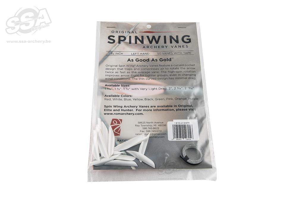 SPINWING SPIN VANES ROUND 1-9/16 INCH OF 50 PCS