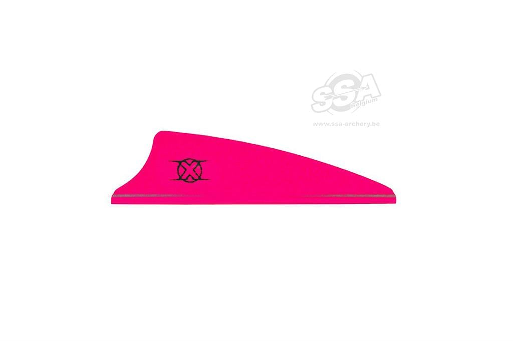 BOHNING VANES X 3" HOT/PINK 1000/PK