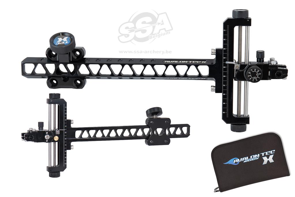 AVALON COMPOUNDBOGEN VISIERE TEC X ANODIZE SCHWARZ/SCHWARZ