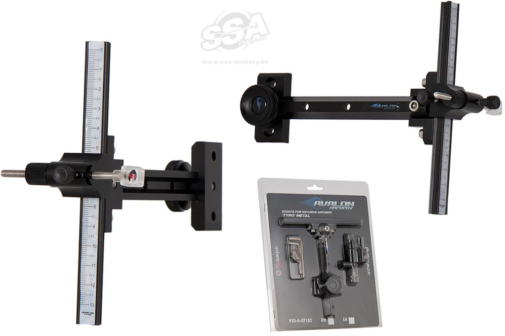 AVALON RECURVEBOGEN VISIERE TYRO METAL