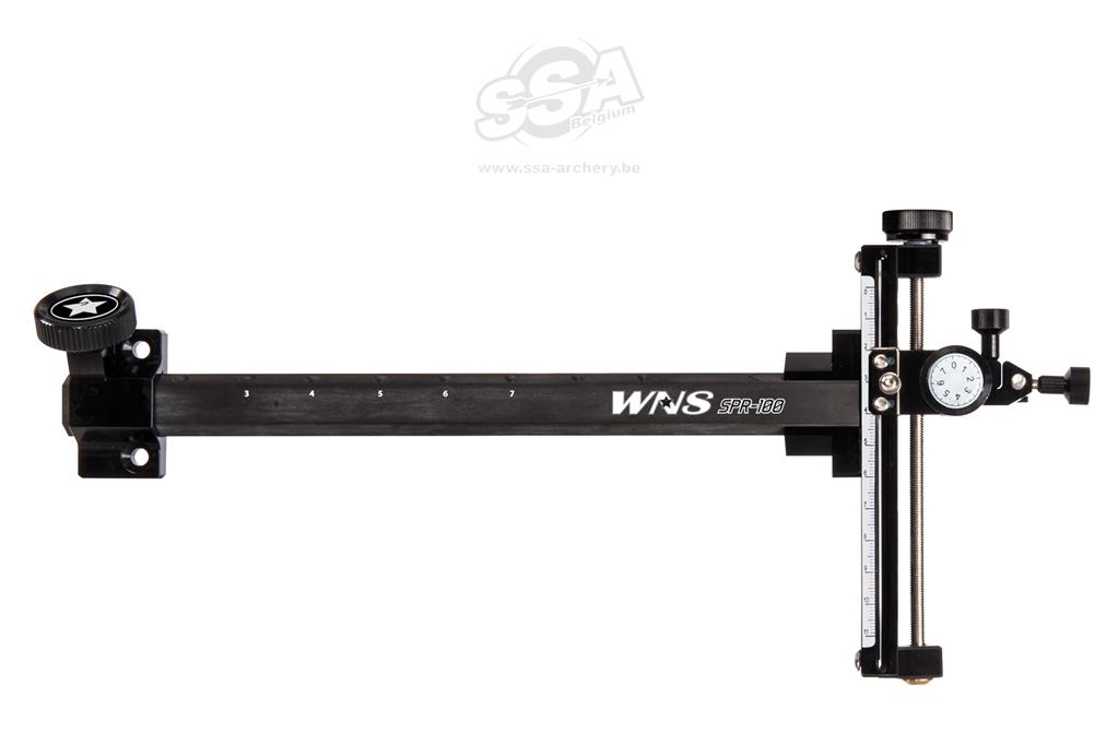 WNS RECURVE VISIERE SPR-100 MICRO ADJUST CARBON EXT