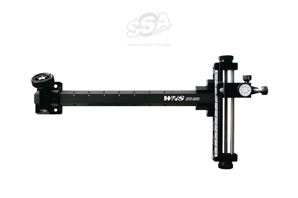 WNS RECURVE VISIERE SPR-200 MICRO ADJUST CARBON EXT