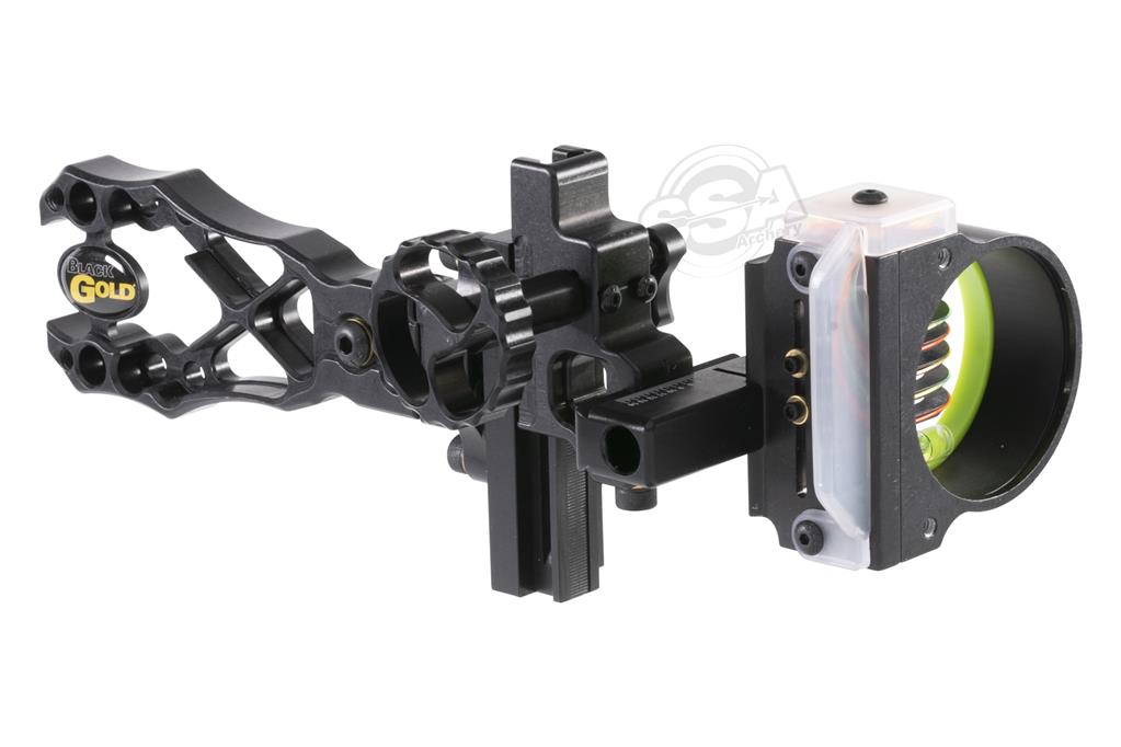 BLACKGOLD JAGD & 3D VISIERE ASCENT VERDICT / EINFACH PIN .019" MICRO RH SCHWARZ