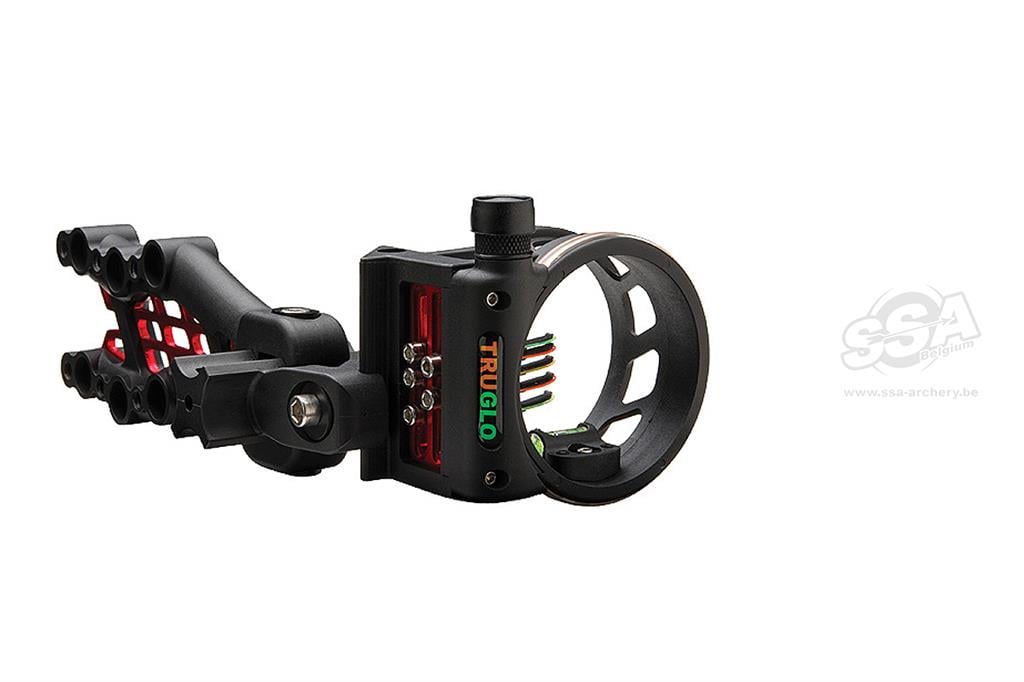 TRUGLO CARBON HYBRID STANDARD 5PIN .019" SCHWARZ JAGD & 3D-VISIER