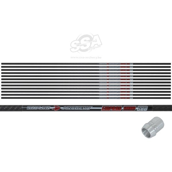 SKYLON SCHAFT 3K EMPROS 23 ID8.0 / 33" MIT UNI BUSHING S-GRÖSSE 12/PK