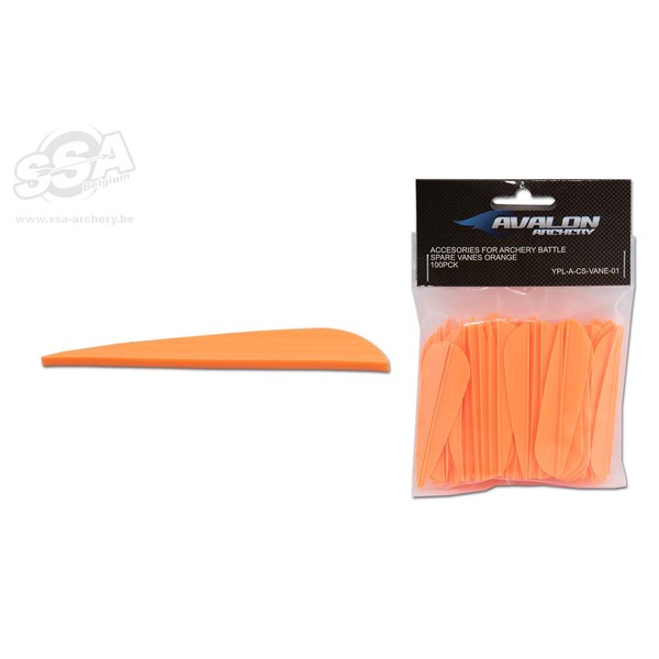 AVALON ZUBEHÖR FÜR BOGENSPORT BATTLE Ersatz-Vanes 100/pck