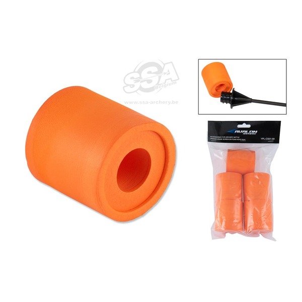 AVALON ZUBEHÖR FÜR BOGENSPORT BATTLE Ersatz-Screw-On-Schaumkopf 5/pck