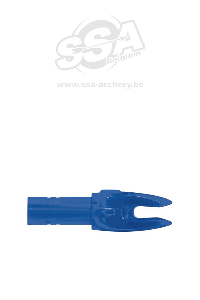 EASTON NOCKS "H" LARGE GROOVE BLUE 12/CLAM PK