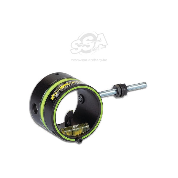 HHA VISIER-GEHÄUSE 1 5/8" VISIER Schwarz MIT 0.19 FIBER PIN