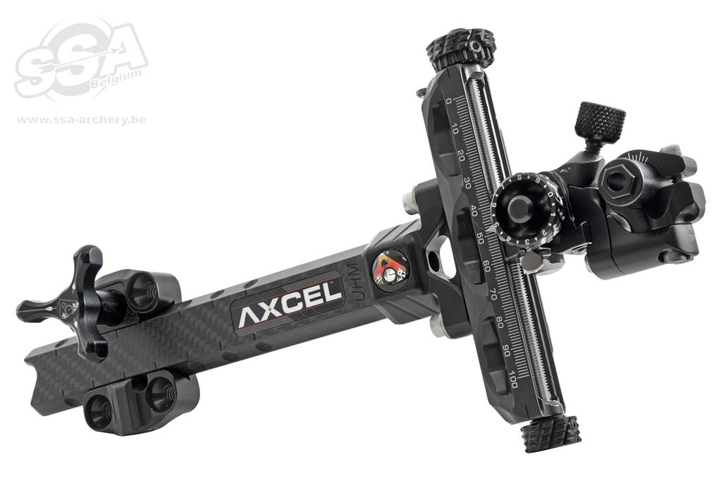 AXCEL COMPOUNDBOGEN-VISIERE ACHIEVE XP UHM CARBON BAR / EXT 6"