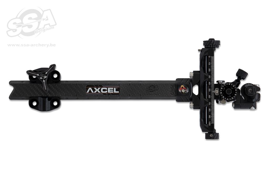 AXCEL COMPOUND VISIERE ACHIEVE XP UHM CARBON BAR / EXT 9"