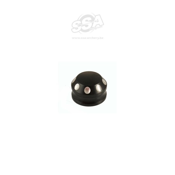 BOWFINGER GEWICHTE STABILIS. DOME AND END CAP 1.2oz SCHWARZ