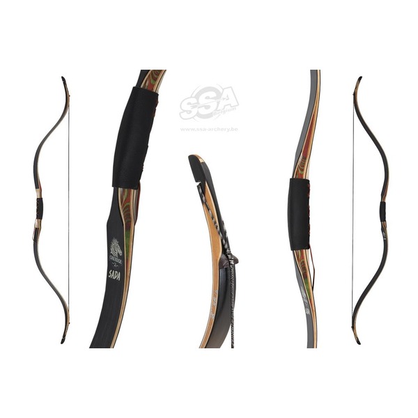 OAKRIDGE HORSE BOWS TRADITIONAL SCHWARZ SADA 52" AMBIDEXTROUS / D-75 SEHNE INKL