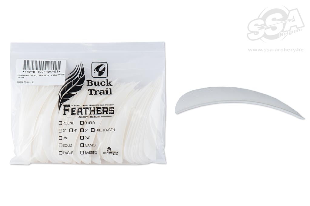 BUCKTRAIL FEDERN ROUND 4" LW 100/PK