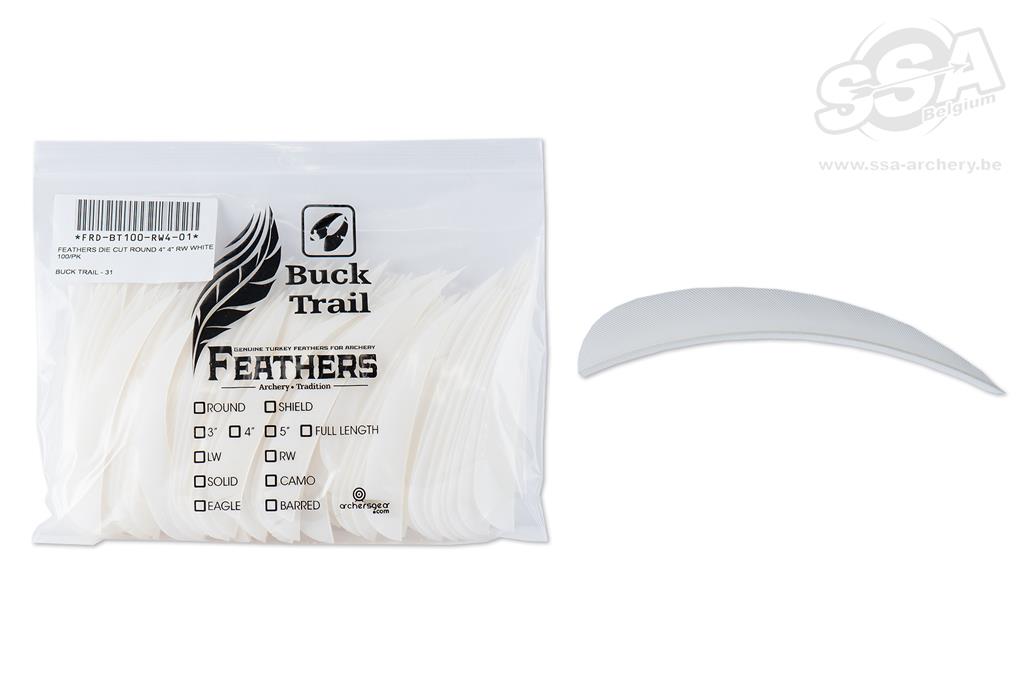 BUCKTRAIL FEDERN ROUND 4" RW 100/PK