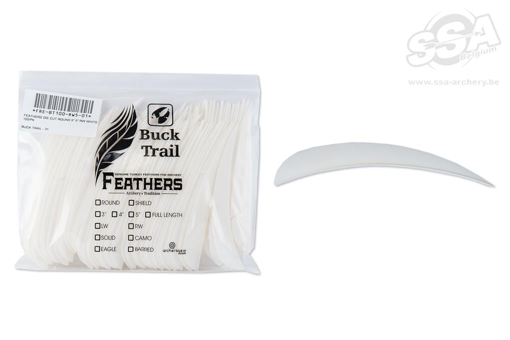 BUCKTRAIL FEDERN ROUND 5" LW 100/PK