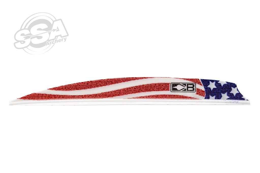 BOHNING VANES 4" 100/PK