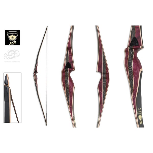 OAKRIDGE HYBRID BÖGEN ESCHE 62" FLEMISH DYNEEMA SEHNE INKL.