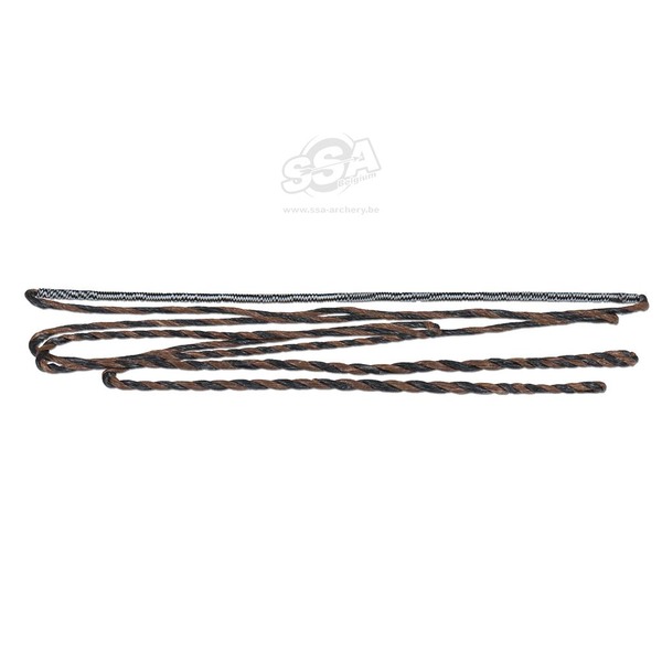 OAKRIDGE TRADITIONELLE SEHNEN FAST FLIGHT SPEED INCH 16 STRANDS FLEMISH SCHWARZ-BRONZE