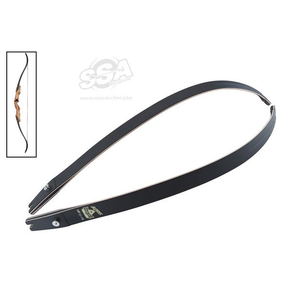 OAKRIDGE WURFARME ILF T/D JAGDBÖGEN SHADE SCHWARZ auf einem 19" Mittelteil