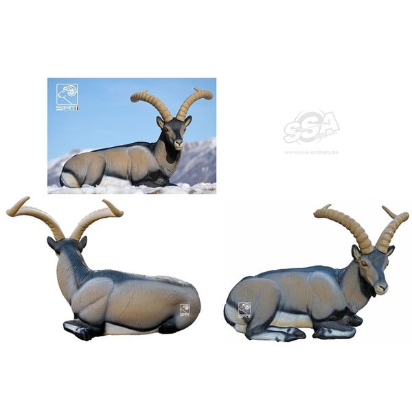 SRT ZIELE 3D-WILDZIEGE (liegend) - GRUPPE 1 - L96cm H43cm