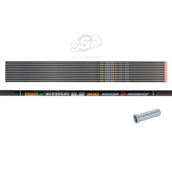 SKYLON SHAFT EDGE ID6.2 / 33" MET IN-NOCK EN INSERT 12/PK