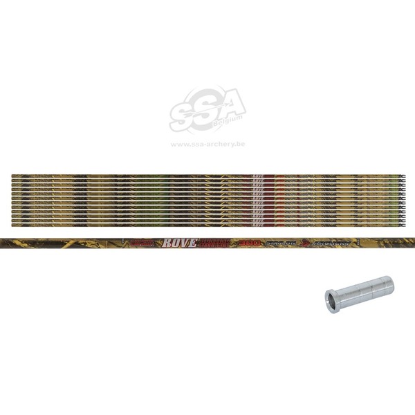 SKYLON SHAFT ROVE ID6.2 / 33" MET IN-NOCK EN INSERT 12/PK