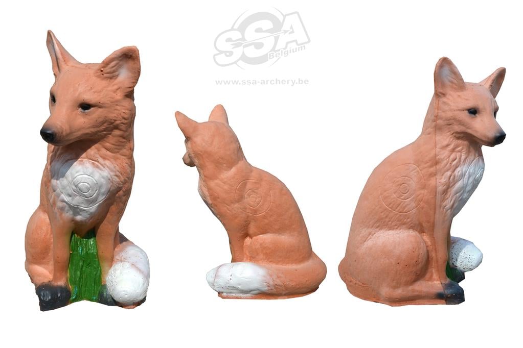 BEIER 3D-ZIEL FUCHS - SITTING : L38 x W24 x H47cm GROUP 4