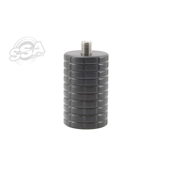 AXCEL GEWICHT 10oz - 1.25" dia SCHWARZ NITRIDE EDELSTAHL