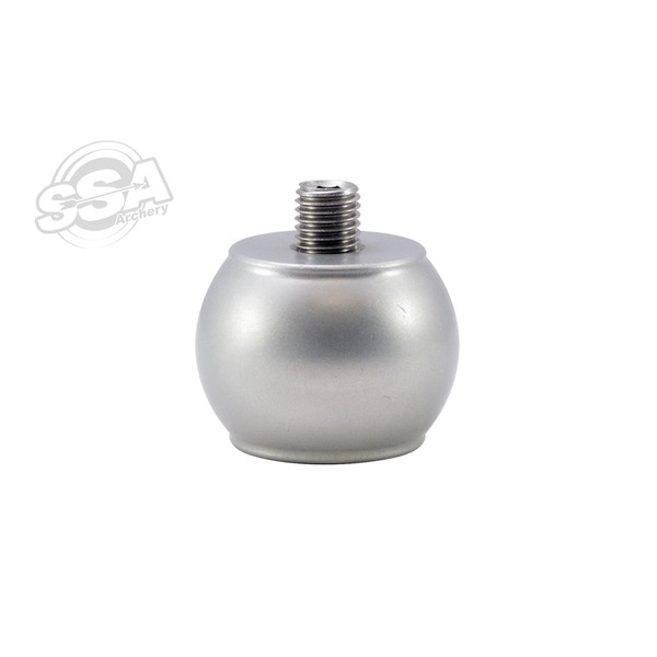 AXCEL 4oz - 1.25" dia KUGELFORM - EDELSTAHL GEWICHT