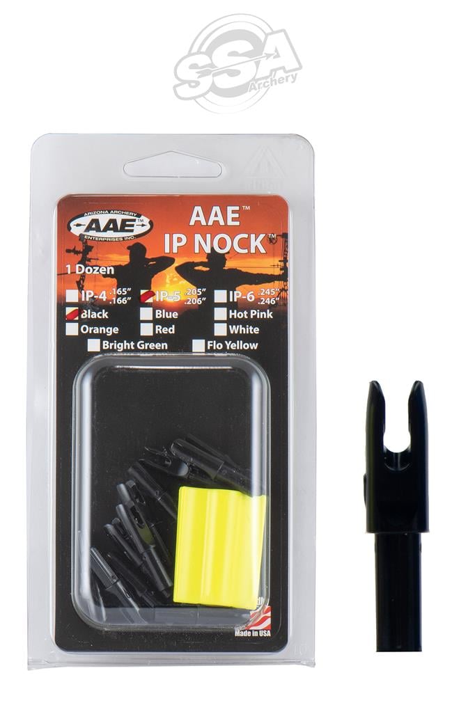 AAE INNERFIT NOCKS IP-5 / .205" 12/PK