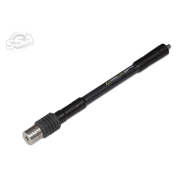 AXCEL SIDE RODS CARBON CARBOFLAX 650 PRO - Schwarz/Schwarz