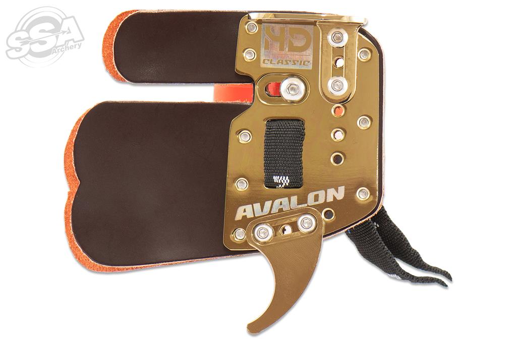 AVALON OLYMPIC RECURVE TAB CLASSIC HD BRASS MIT PRIME LEATHER