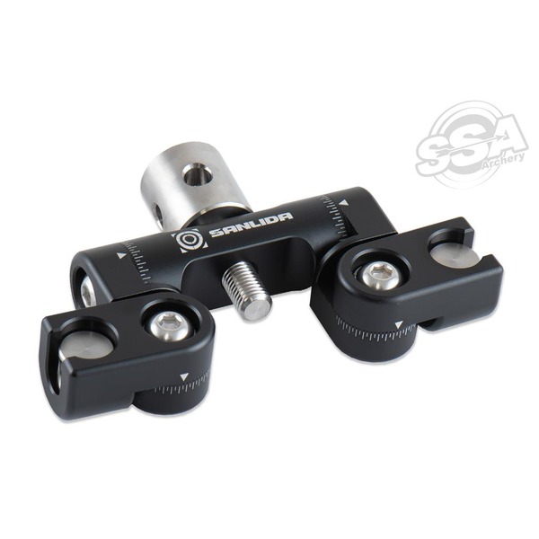 SANLIDA V-BARS X10 DOPPEL SCHNELLVERSCHLUSS SCHWARZ