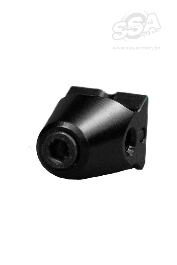 AXCEL RECURVEBOGEN SLEEVE-LOCK BLOCK - #8-32 GEWINDE SCHWARZ