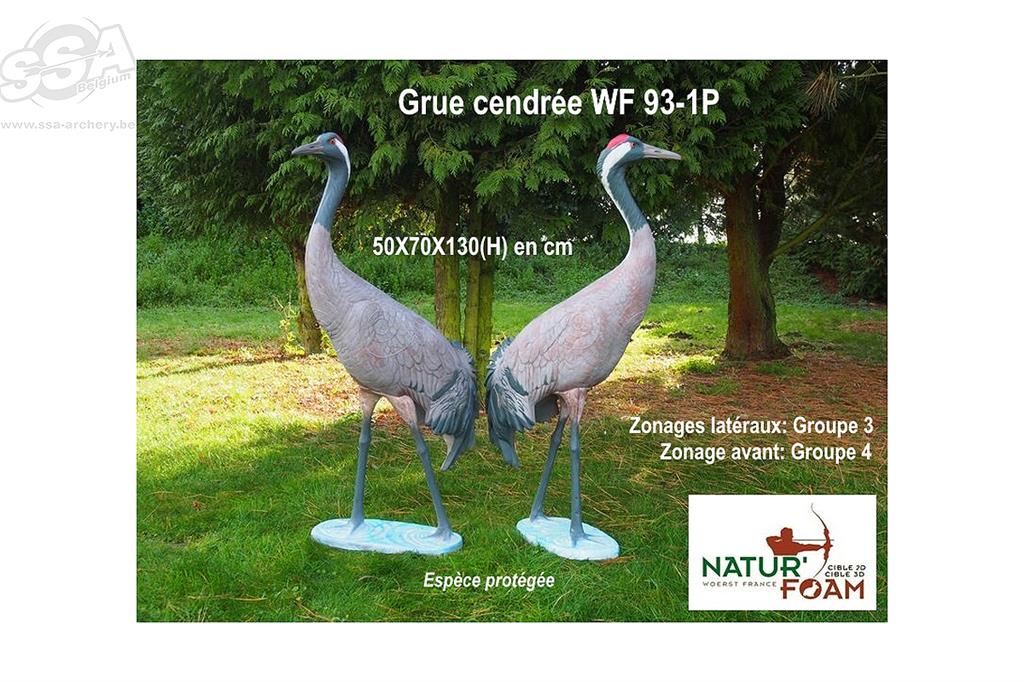 NATUR FOAM 3D-ZIEL ROTKRONENKRANICH