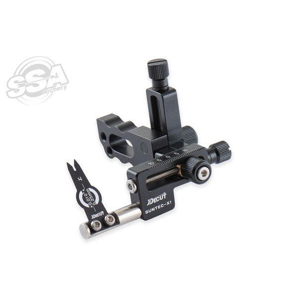 DECUT SUNTEC X1 RH SCHWARZ COMPOUND BLADE-AUFLAGE