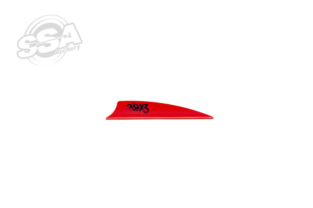 BOHNING VANES X3 2.25" 100/PK