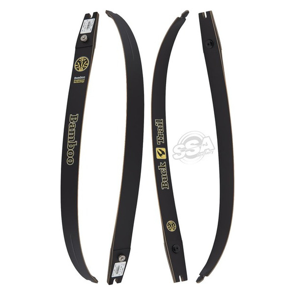 BUCKTRAIL WURFARME ILF T/D JAGDBÖGEN BAMBUS SCHWARZ 19" MITTELTEIL