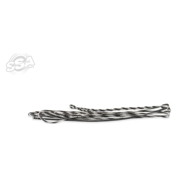 BUCKTRAIL TRADITIONELLE SEHNEN BCY 8125 14 STRANDS FLEMISH SCHWARZ-GRAU