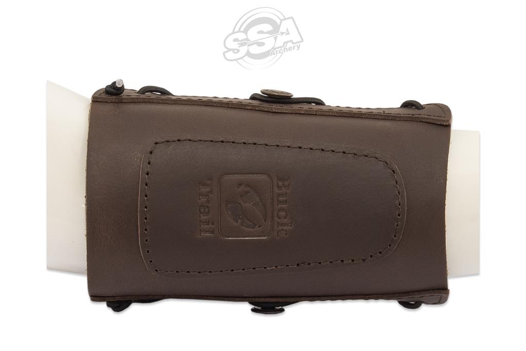 BUCK TRAIL TRADITIONELLE ARMSCHUTZSCHIENEN ORIGIN 18cm BRAUN LEDER