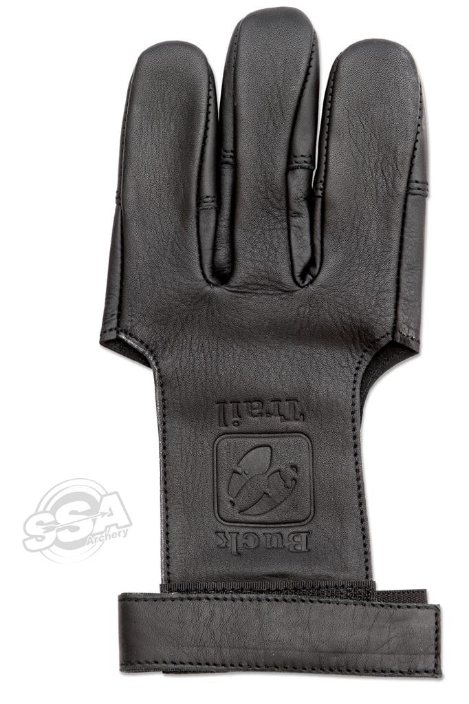 BUCKTRAIL SCHIESSHANDSCHUHE STYGIAN VOLLFLÄCHEN-LEDER MIT VERSTÄRKTEN FINGERSPITZEN