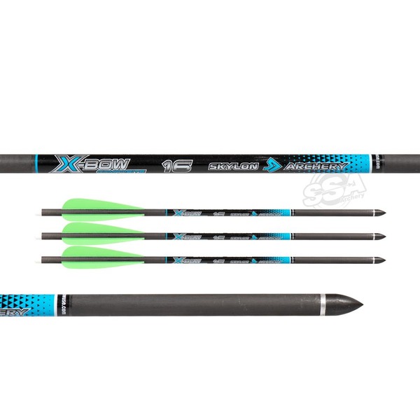 SKYLON X-BOW BOLZEN COMPOSITE dia 8.7mm HALFMOON INSERT POINT 100/PCK
