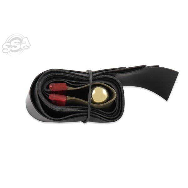 Saunders Schleuder-Zubehör Twin Flatband Black Mamba 44-56 Cal.