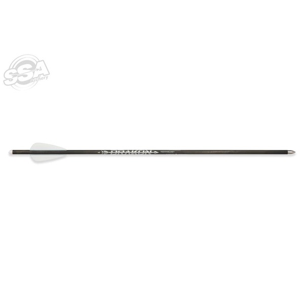 SKYLON DRAKON ARMBRUST BOLZEN CARBON - WEISSE VANES - 6/PCK